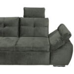 HOEKSTOELENSET, donkergroen microvelours thumbnail 7