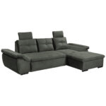 HOEKSTOELENSET, donkergroen microvelours thumbnail 6