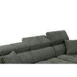 HOEKSTOELENSET, donkergroen chenille thumbnail 7
