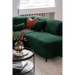 HOEKZITSET, geribbeld fluweel donkergroen thumbnail 7