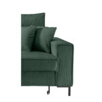 HOEKZITSET, geribbeld fluweel donkergroen thumbnail 6