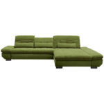 HOEKSTOELSET, gladde groene stof thumbnail 6