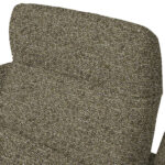 HOEKSTOELSET, chenille, gladde groene stof thumbnail 7