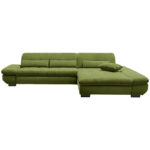 HOEKSTOELSET, gladde groene stof thumbnail 2