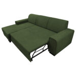 HOEKZITSET, structuur, bouclégroen thumbnail 5
