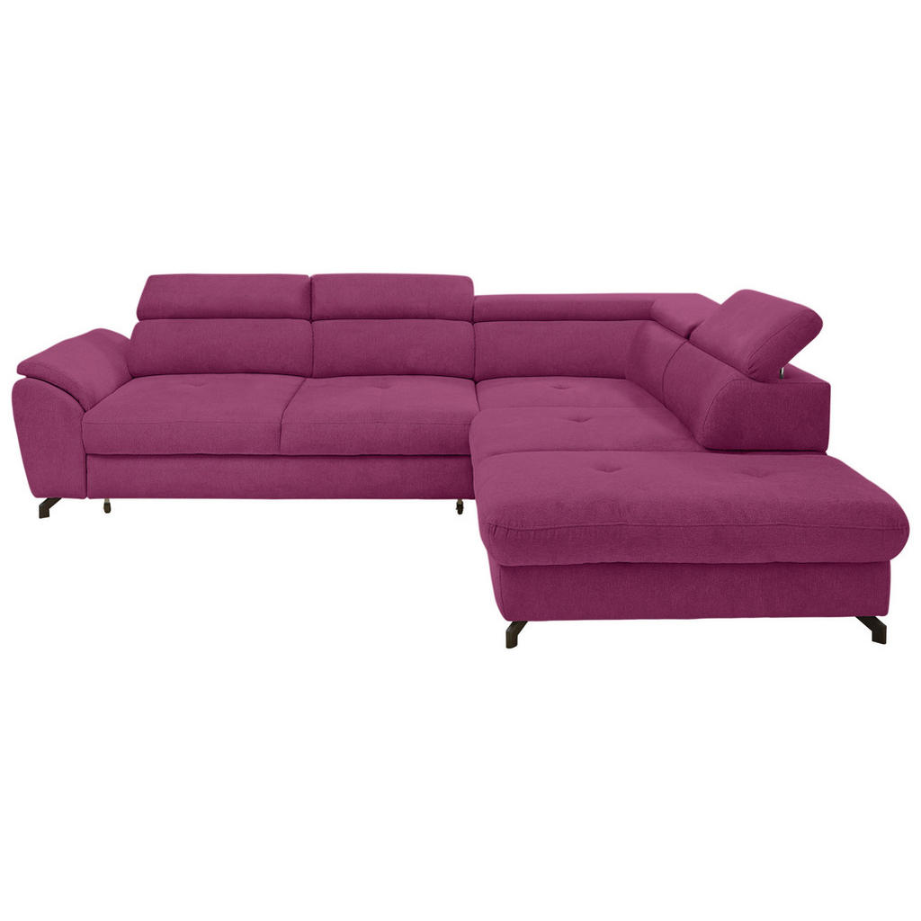 HOEKSTOELENSET, stof magenta