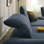 HOEKSTOELSET, bouclé blauw thumbnail 5