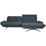 HOEKSTOELSET, bouclé blauw thumbnail 1