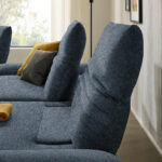 HOEKSTOELSET, bouclé blauw thumbnail 4
