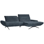 HOEKSTOELSET, bouclé blauw thumbnail 5