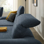HOEKSTOELSET, bouclé blauw thumbnail 6