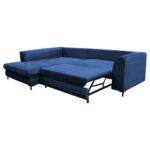 HOEKSTOELENSET, velours koningsblauw thumbnail 5