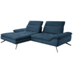 HOEKSTOELENSET, chenilleblauw thumbnail 5