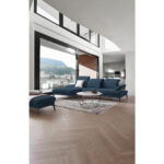HOEKSTOELSET, stof blauw thumbnail 2