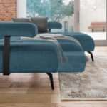 HOEKSTOELSET, stof blauw thumbnail 5