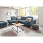 HOEKSTOELENSET, chenilleblauw thumbnail 2