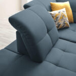 HOEKSTOELENSET, chenilleblauw thumbnail 7