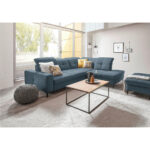 HOEKSTOELENSET, chenilleblauw thumbnail 2