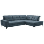 HOEKSTOELENSET, chenilleblauw thumbnail 3