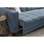 HOEKSTOELSET, stof blauw thumbnail 6