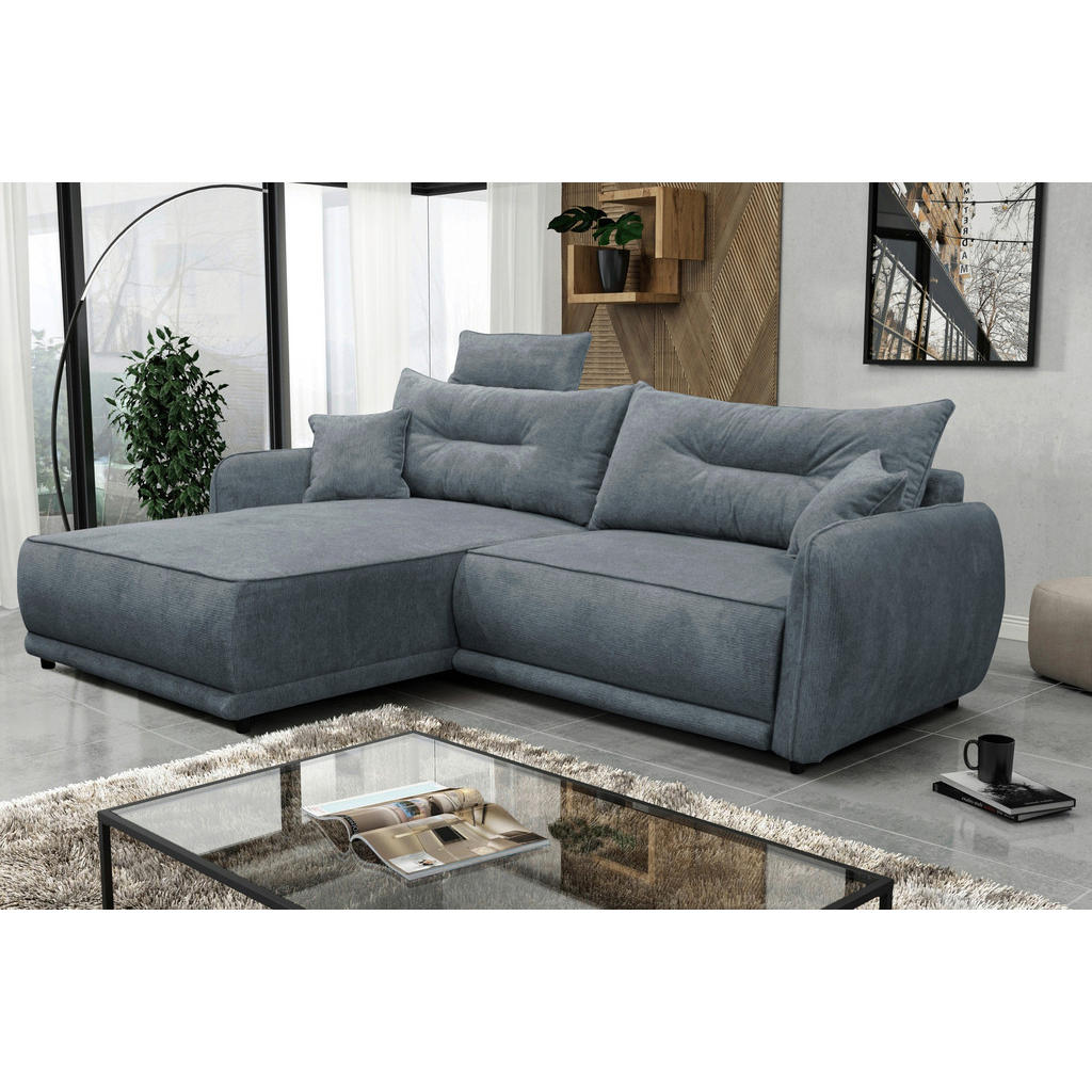 HOEKSTOELSET, structuur blauw