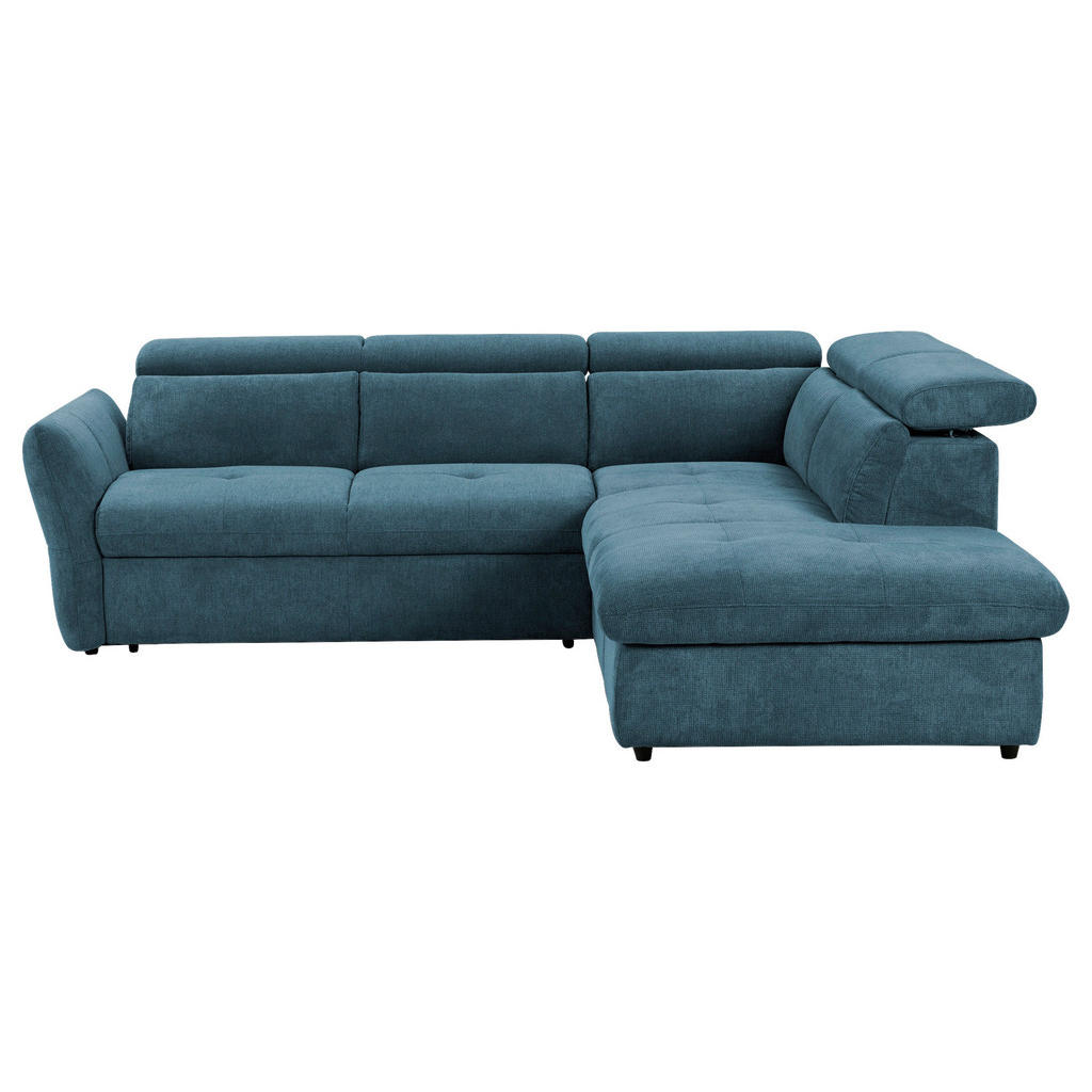 HOEKSTOELSET, microvezel blauw