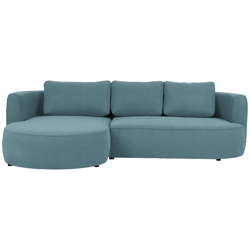 HOEKSTOELSET, stof blauw