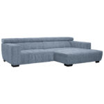 HOEKSTOELSET, stof blauw thumbnail 7