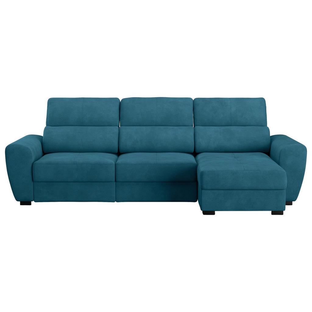 HOEKSTOELSET, microvezel blauw