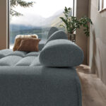 HOEKZITSET, blauwgrijs velours thumbnail 4