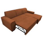 HOEKZITSET, structuur, bouclé baksteenbruin thumbnail 3