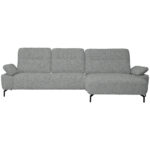 HOEKSTOELSET, chenille, gladde pastelblauwe stof thumbnail 1