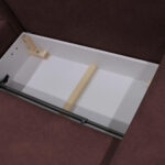 HOEKSTOELSET, gladde stof rood thumbnail 6