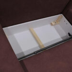 HOEKSTOELSET, gladde stof rood thumbnail 6