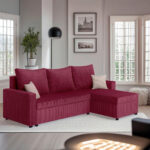 HOEKSTOELSET, rood thumbnail 2