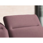 HOEKZITSET, gladde roze stof thumbnail 5