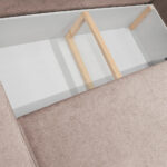 HOEKZITSET, structuur, bouclé roze thumbnail 6