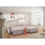 HOEKZITSET, geribbeld fluweel roze thumbnail 4