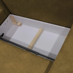 HOEKSTOELSET, gladde gele stof thumbnail 6