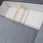 HOEKZITSET, structuur, bouclégrijs thumbnail 6