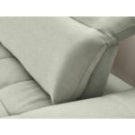 HOEKSTOELENSET, grijs-wit chenille thumbnail 4