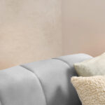 HOEKSTOELENSET, grijs-wit chenille thumbnail 5