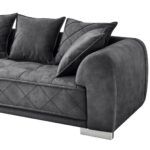 HOEKZITSET, antraciet microvelours thumbnail 7