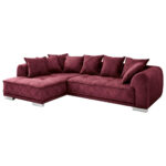 HOEKSTOELENSET, bordeaux microvelours thumbnail 5