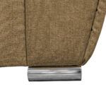 HOEKSTOELSET, gladde gele stof thumbnail 6
