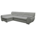 HOEKZITSET, gladde lichtgrijze stof thumbnail 6