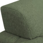 HOEKSTOELSET, gladde groene stof thumbnail 7