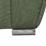 HOEKSTOELSET, gladde groene stof thumbnail 6