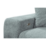 HOEKSTOELENSET, lichtblauwe chenille thumbnail 5