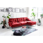 HOEKZITSET, donkerrood fluweel thumbnail 3